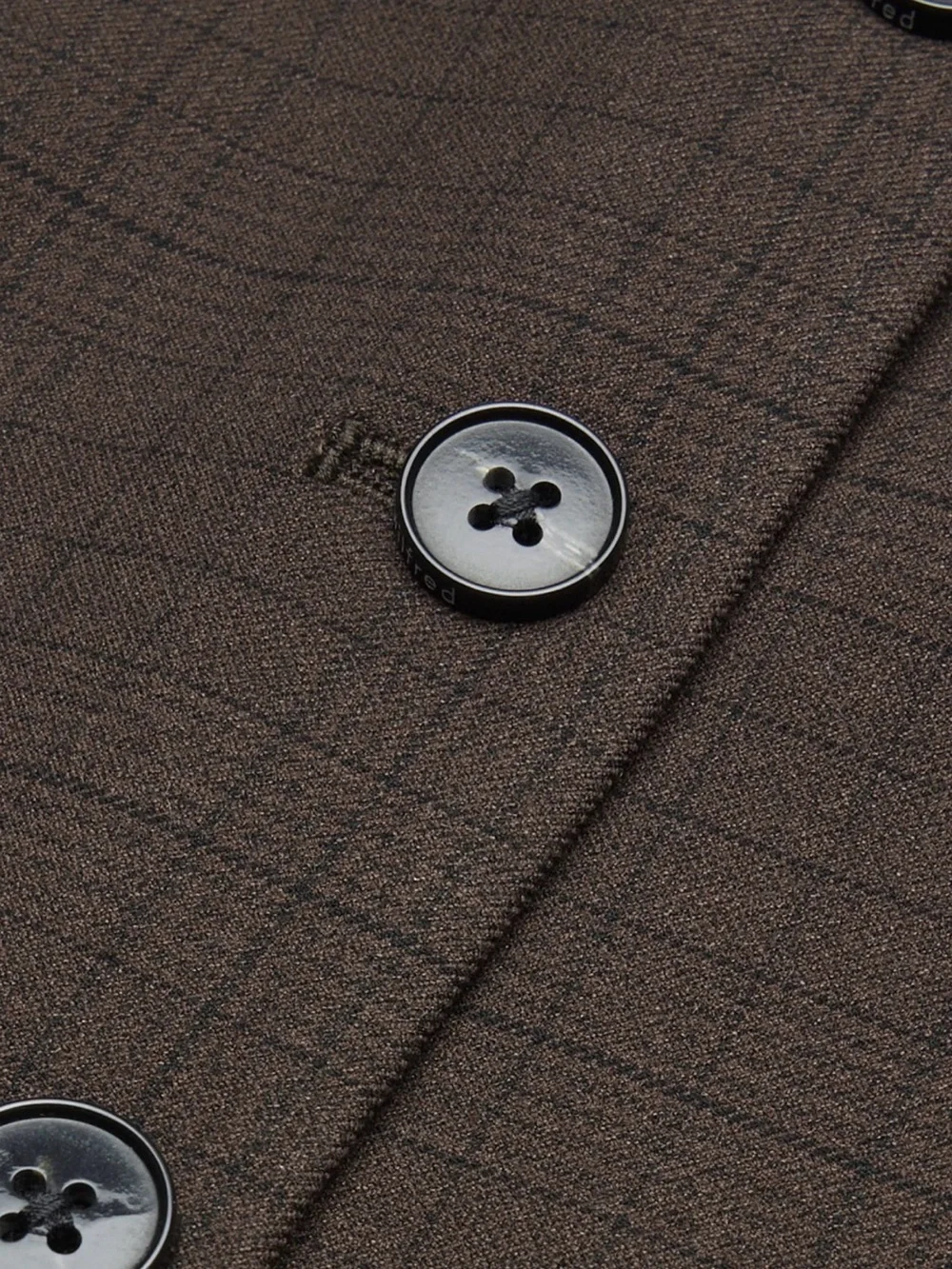 Aritzia Wilfred Tailored Brown Sleeveless Vest - Picture 6 of 6